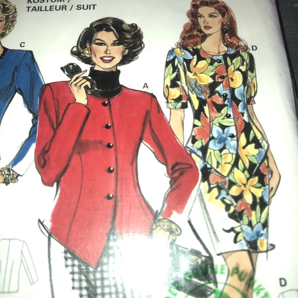 Burda Women's suit Pattern- multi size - Picture 3 of 6